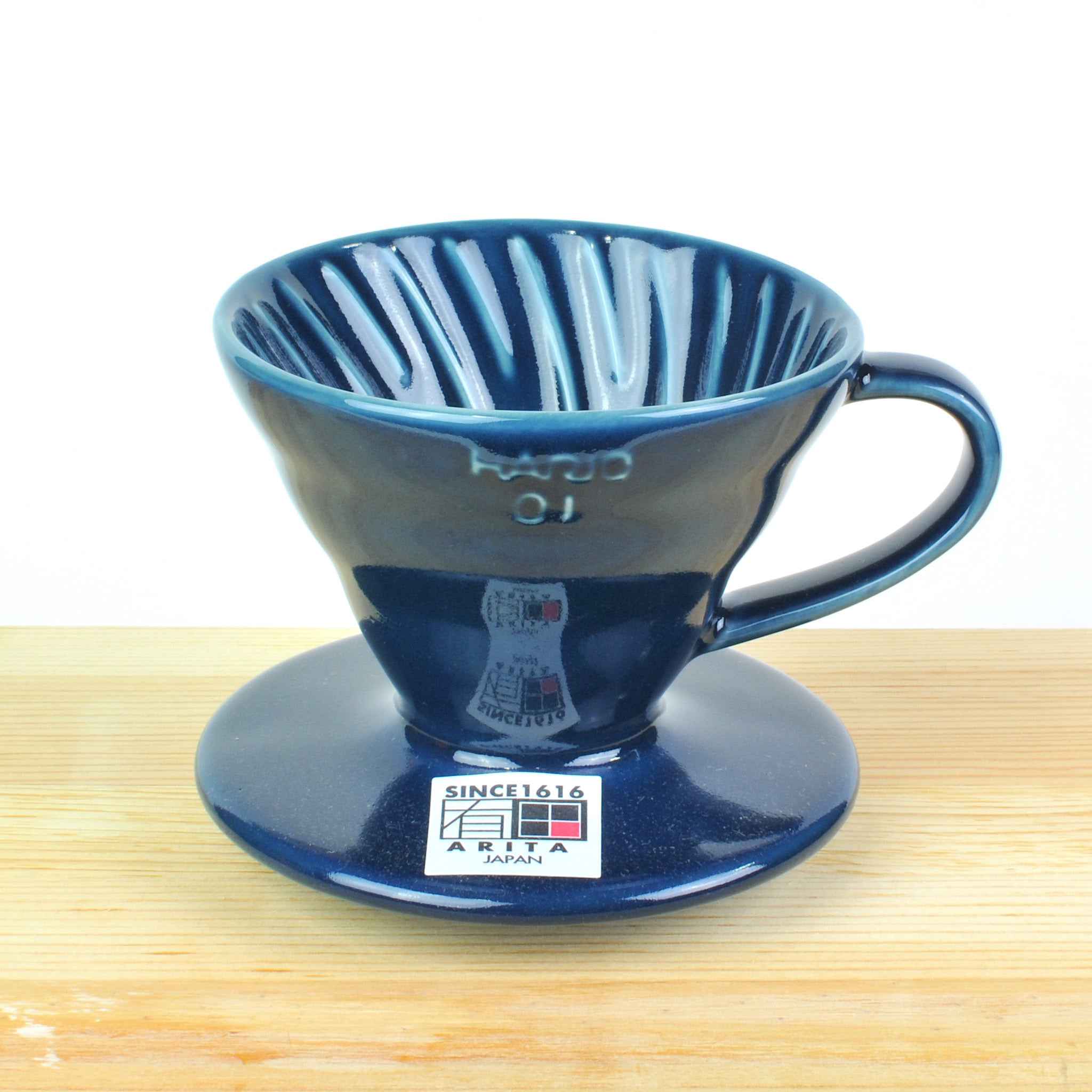 Ilcana-Hario V60 Coffee Dripper 01 Ceramic -Prussian Blue 