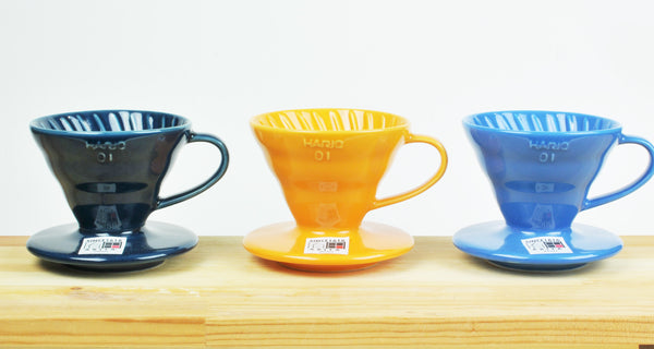Three things about Hario V60 pour-over coffee dripper