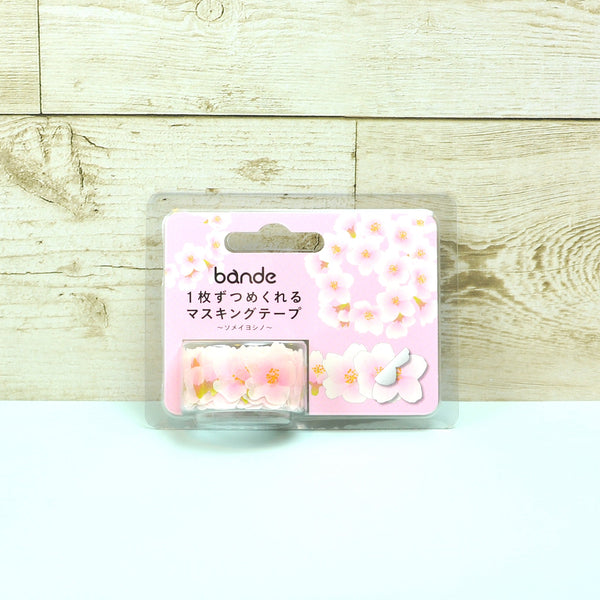 Bande Washi Roll Stickers -Yoshino Cherry Blossom-