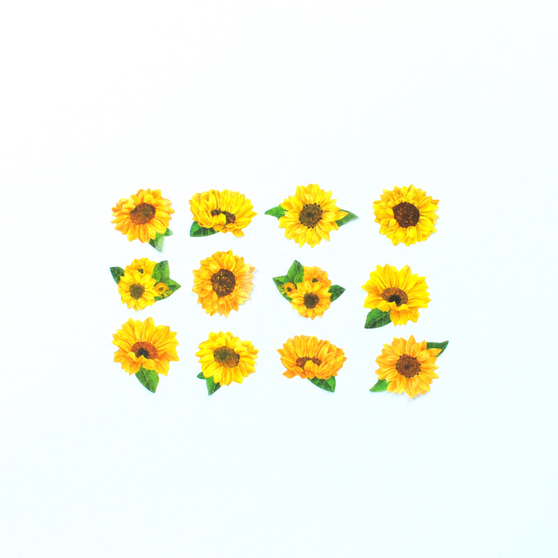 Bande Washi Roll Stickers -Sunflower Mini-