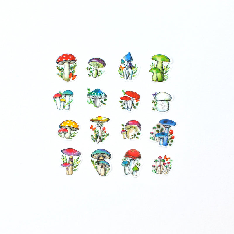 Bande Washi Roll Stickers -Mushroom-