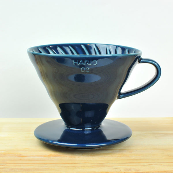 Ilcana-Hario V60 Coffee Dripper 02 Ceramic -Prussian Blue-