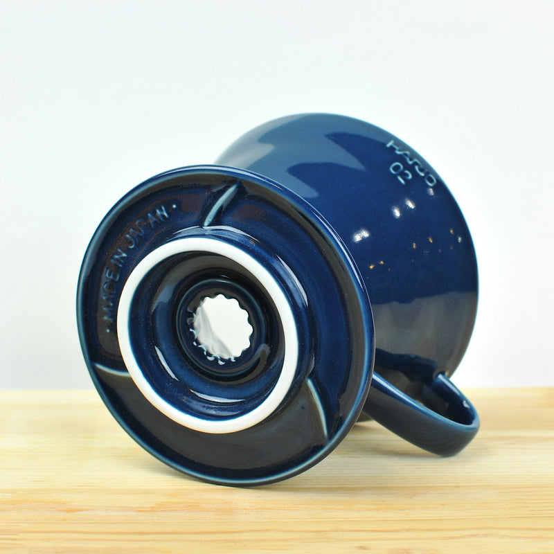 Ilcana-Hario V60 Coffee Dripper 02 Ceramic -Prussian Blue-