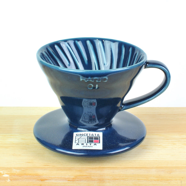 Ilcana-Hario V60 Coffee Dripper 01 Ceramic -Prussian Blue-