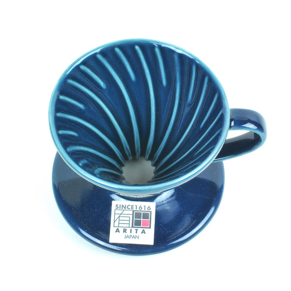 Ilcana-Hario V60 Coffee Dripper 01 Ceramic -Prussian Blue-