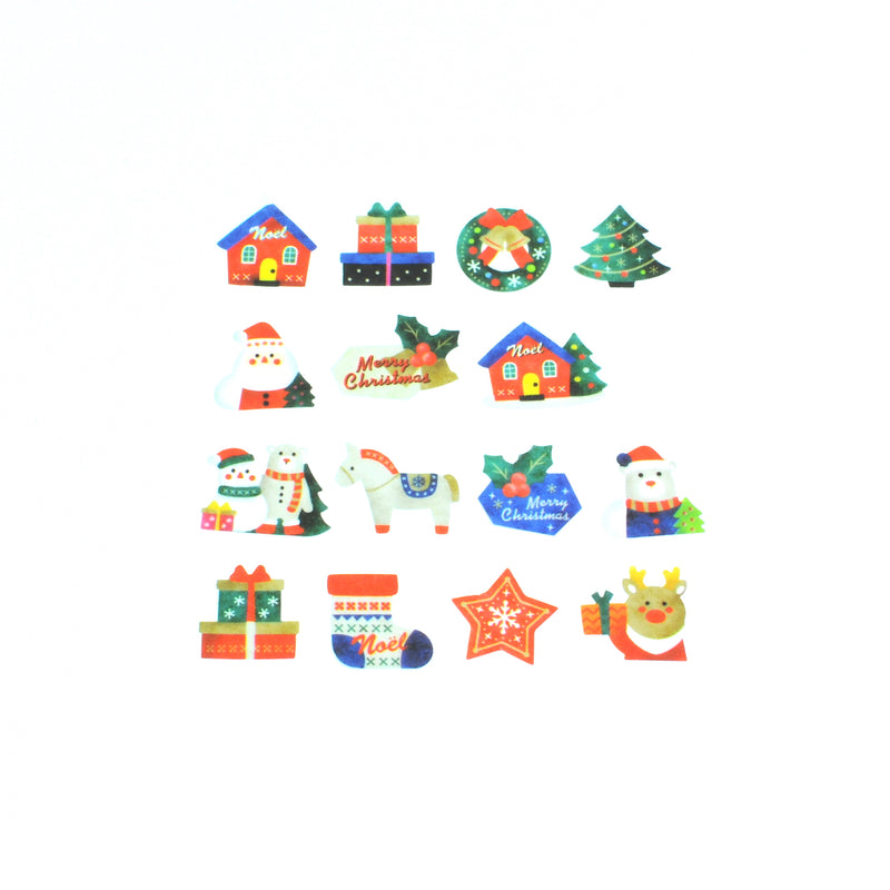 Bande Washi Roll Stickers -Christmas Ornaments zwei-