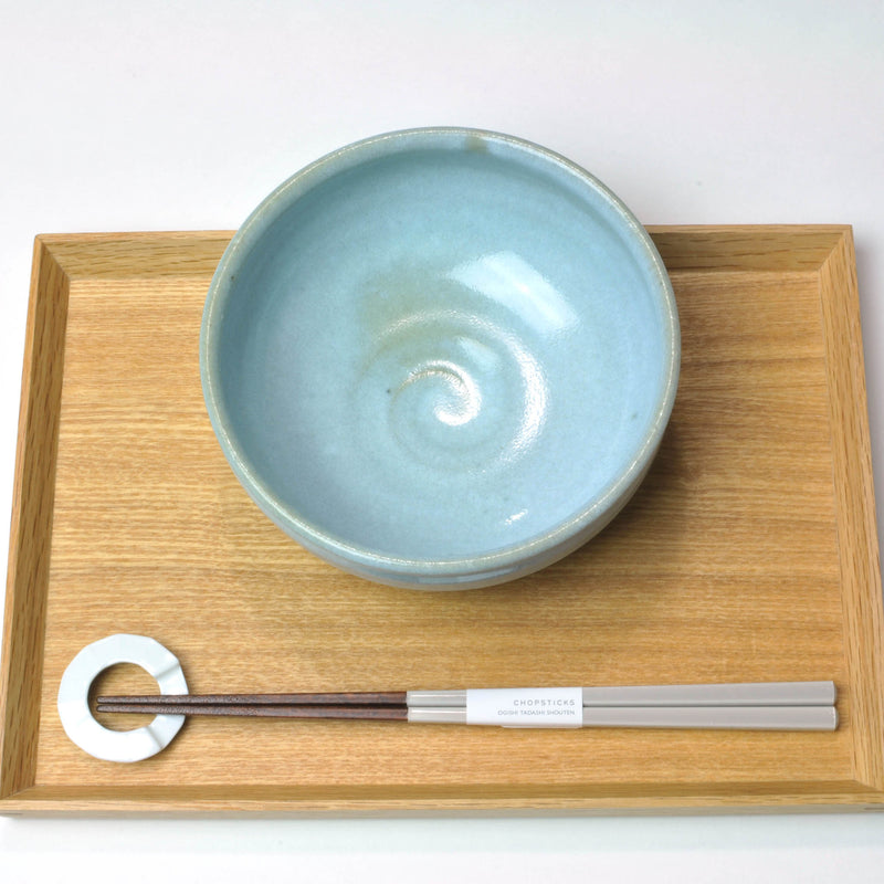 Ogishi-Tadashi Chopsticks Gift Set -Cream & Gray-